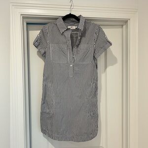 Vineyard Vines Black and White Striped Dress